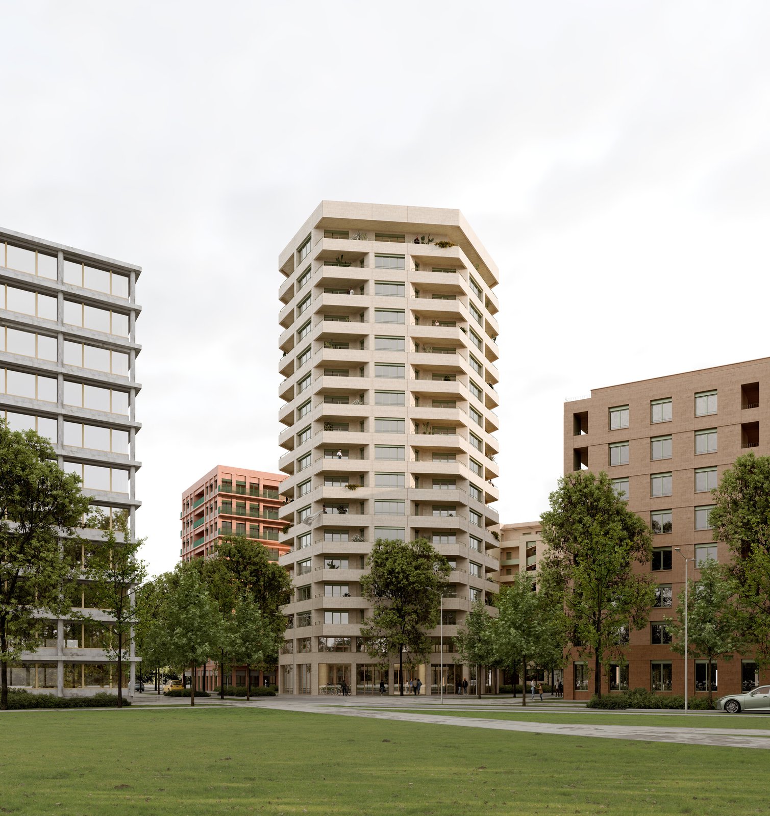 Bétillon & Freyermuth, Toulouse — visualisation architecturale par Victor Deplus