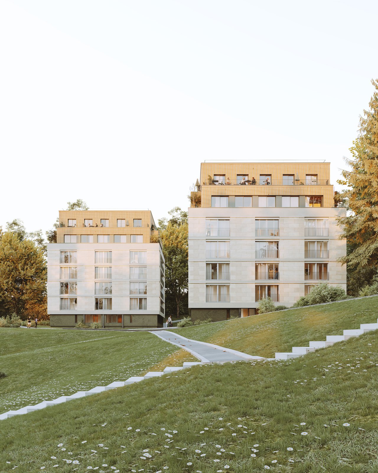 Téqui Architectes — visualisation architecturale par Victor Deplus