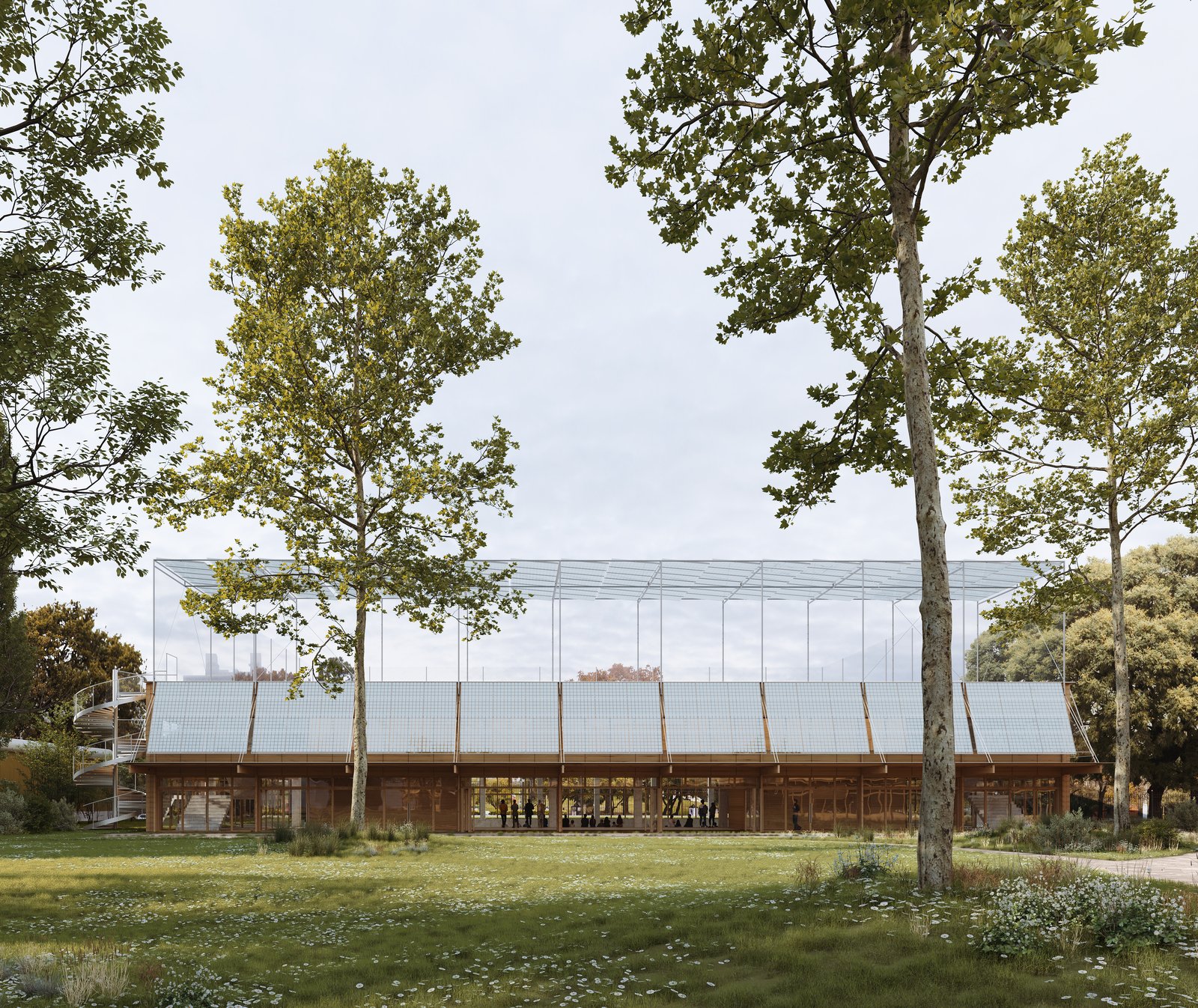 e2a, Aarau Switzerland — visualisation architecturale par Victor Deplus